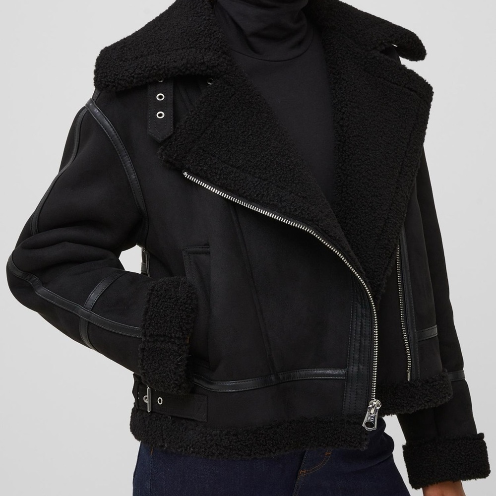 French Connection Faux Shearling Coat

Worn once like new